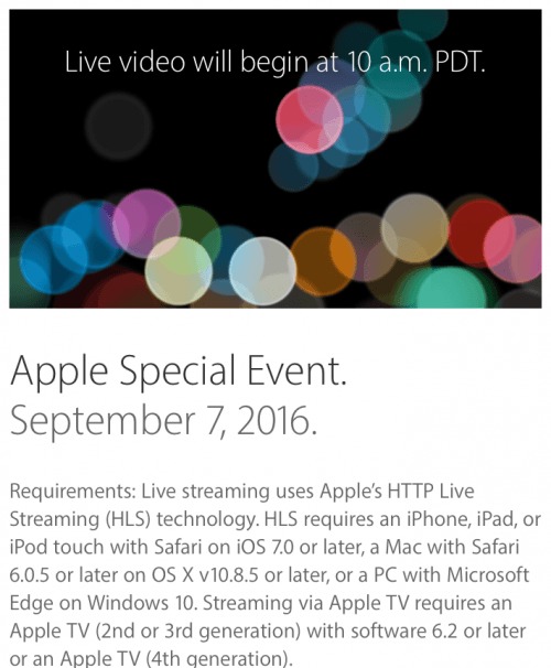 Apple Inc. Special Event for iPhone, iPad, Macbook