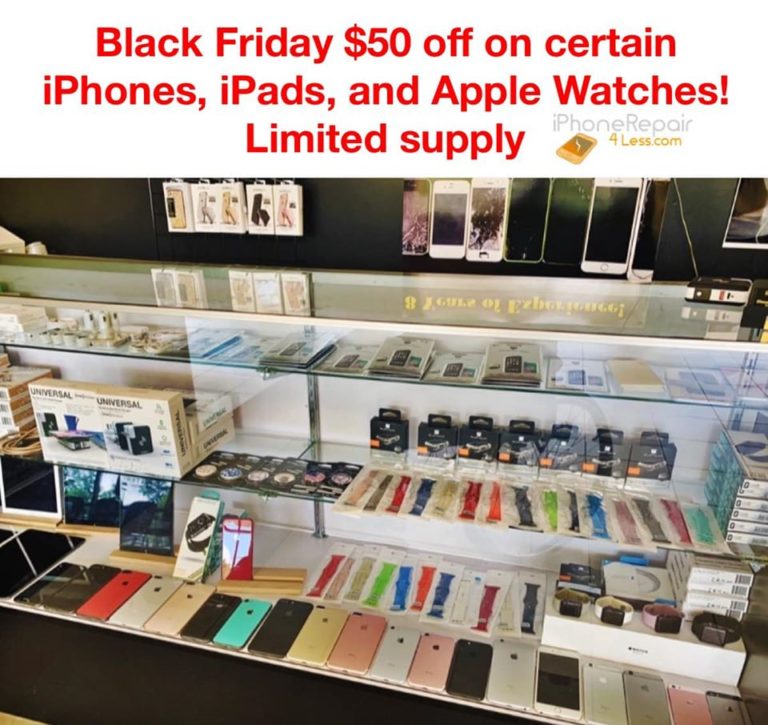 Black Friday Deals in Lafayette for iPhones iPads and Apple Watches