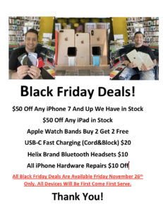 iPhone repair 4 less Black Friday 2021